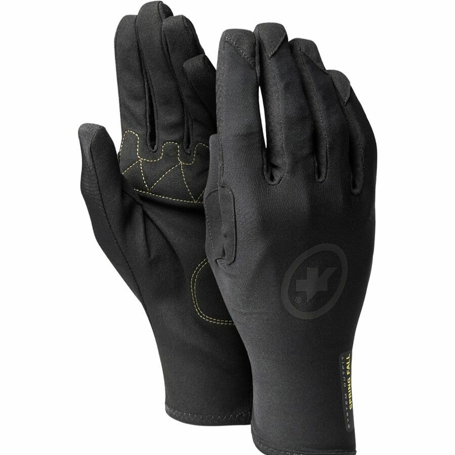 Road Bike Gloves * | Assos Top Sell Spring Fall Evo Glove Men'S Blackseries