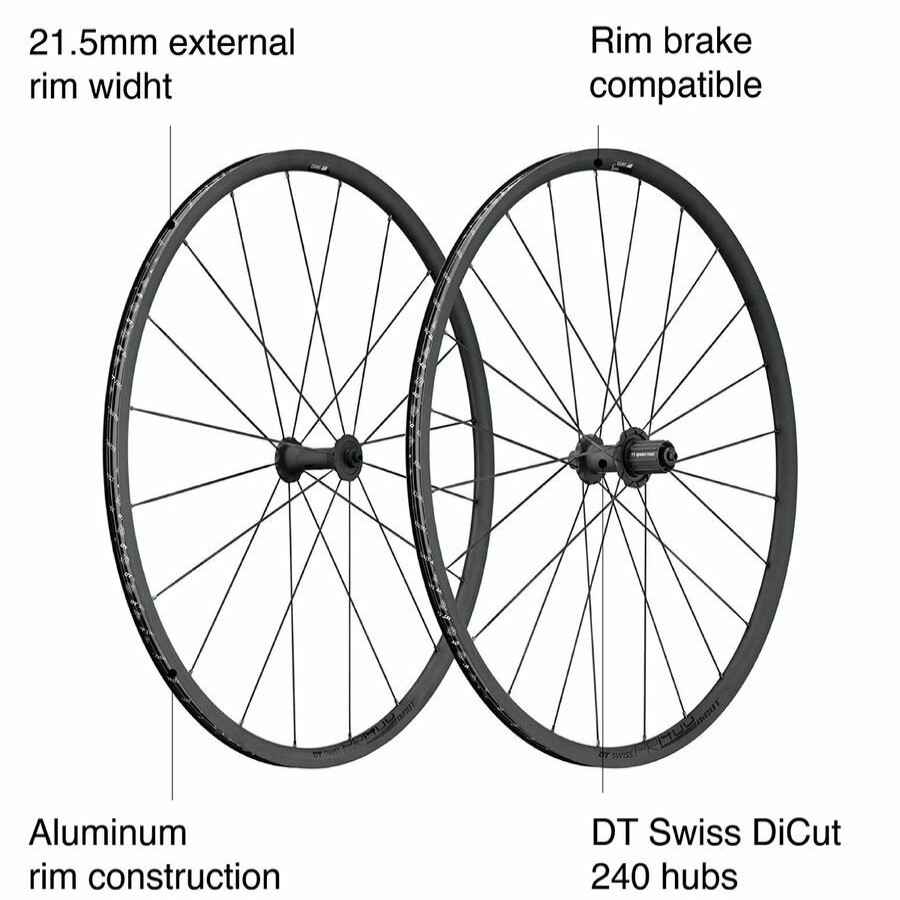 Bike Components * | Pr 1400 Dicut Oxic 32Mm Road Wheel Tubeless Dt Swiss Online Black