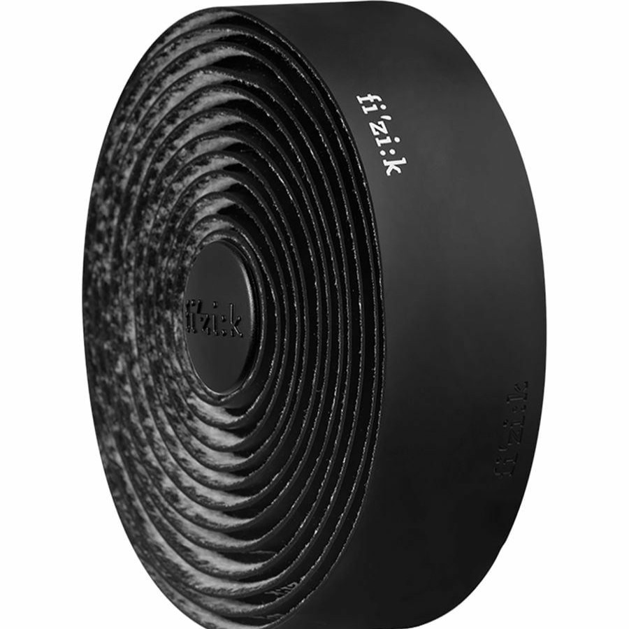 Bike Components * | Fi'Zi:K New Arrivals Terra Microtex Bondcush Gel Tacky Bar Tape Black