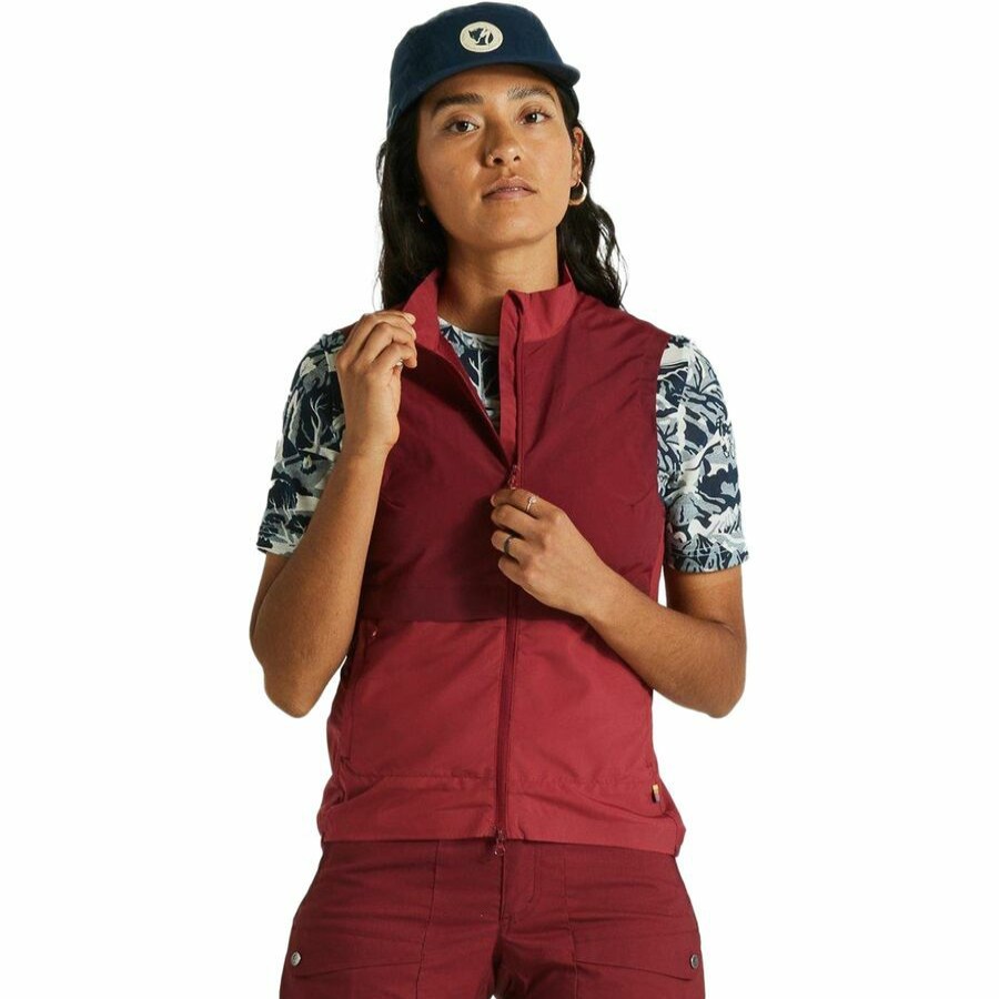 Bike Apparel * | Specialized Popular X Fjallraven Adventure Vest Women'S Pomred