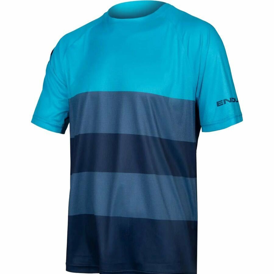 Bike Apparel * | Endura Crazy Deals Singletrack Core T-Shirt Men'S Electric Blue