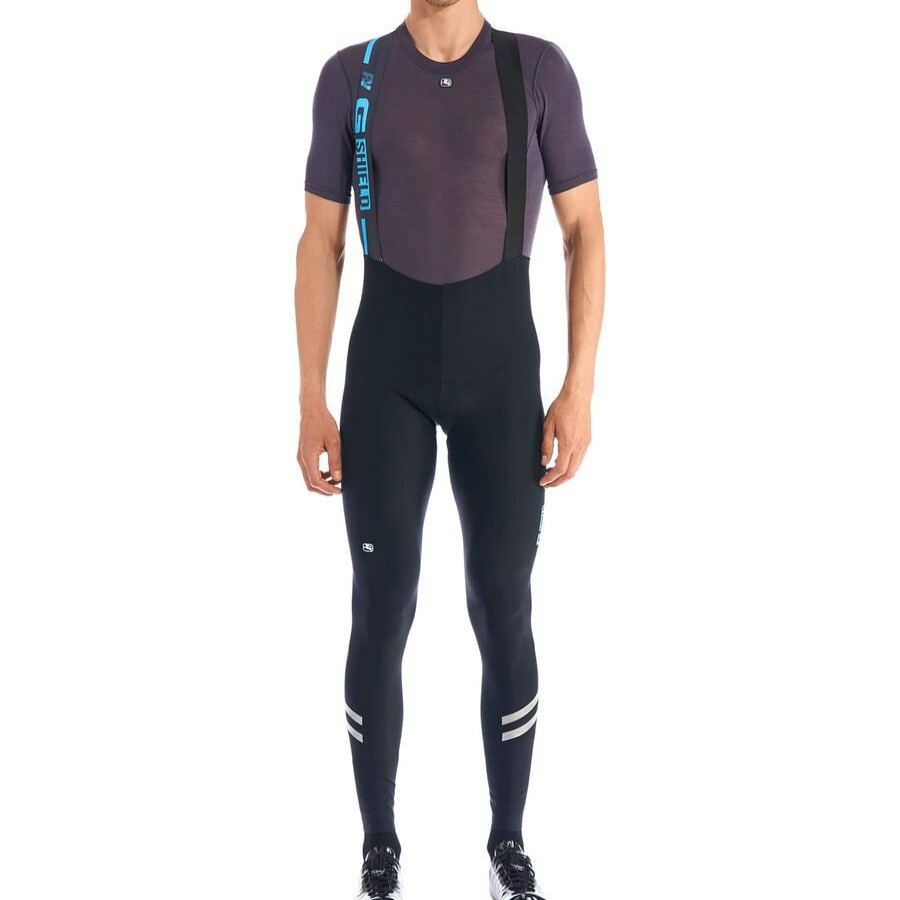 Bike Apparel * | G-Shield Thermal Bib Tight Men'S Giordana High Quality Black