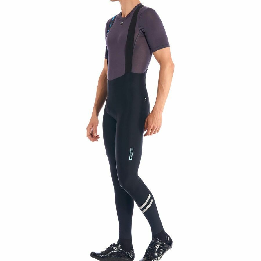 Bike Apparel * | G-Shield Thermal Bib Tight Men'S Giordana High Quality Black