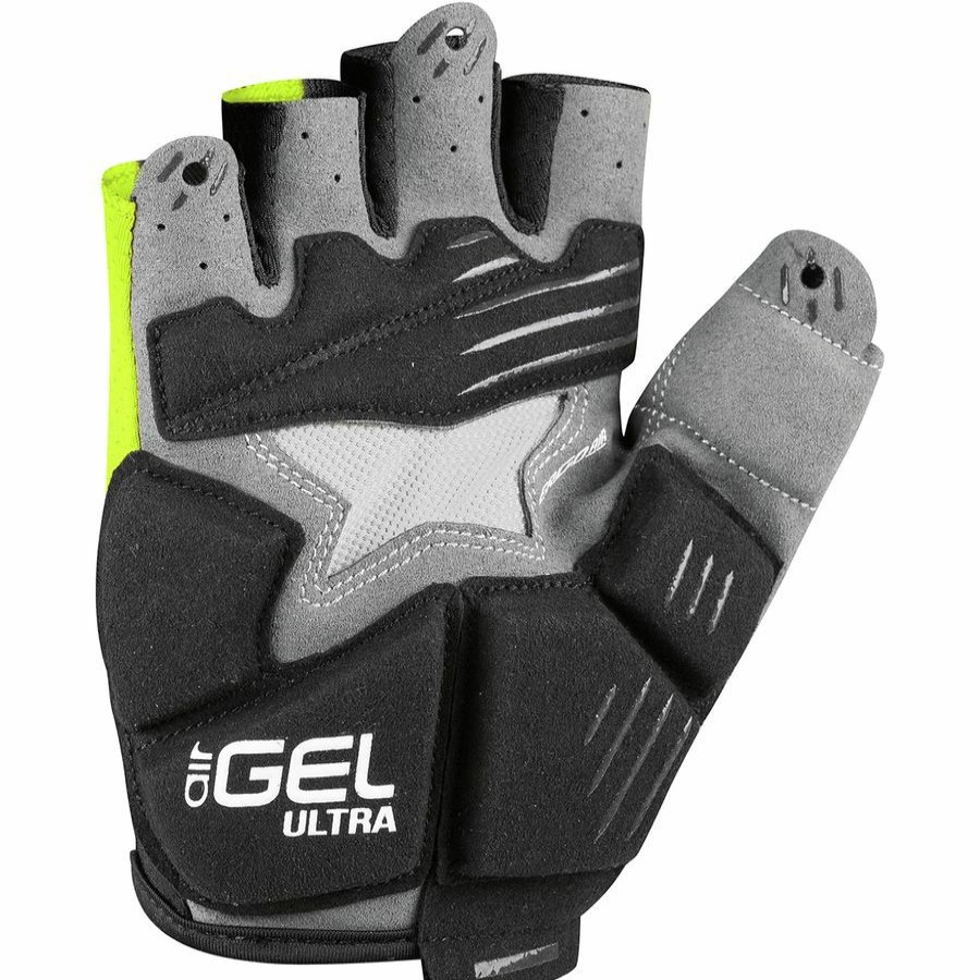 Road Bike Gloves * | Air Gel Ultra Glove Men'S Louis Garneau Flash Sale Bright Yellow