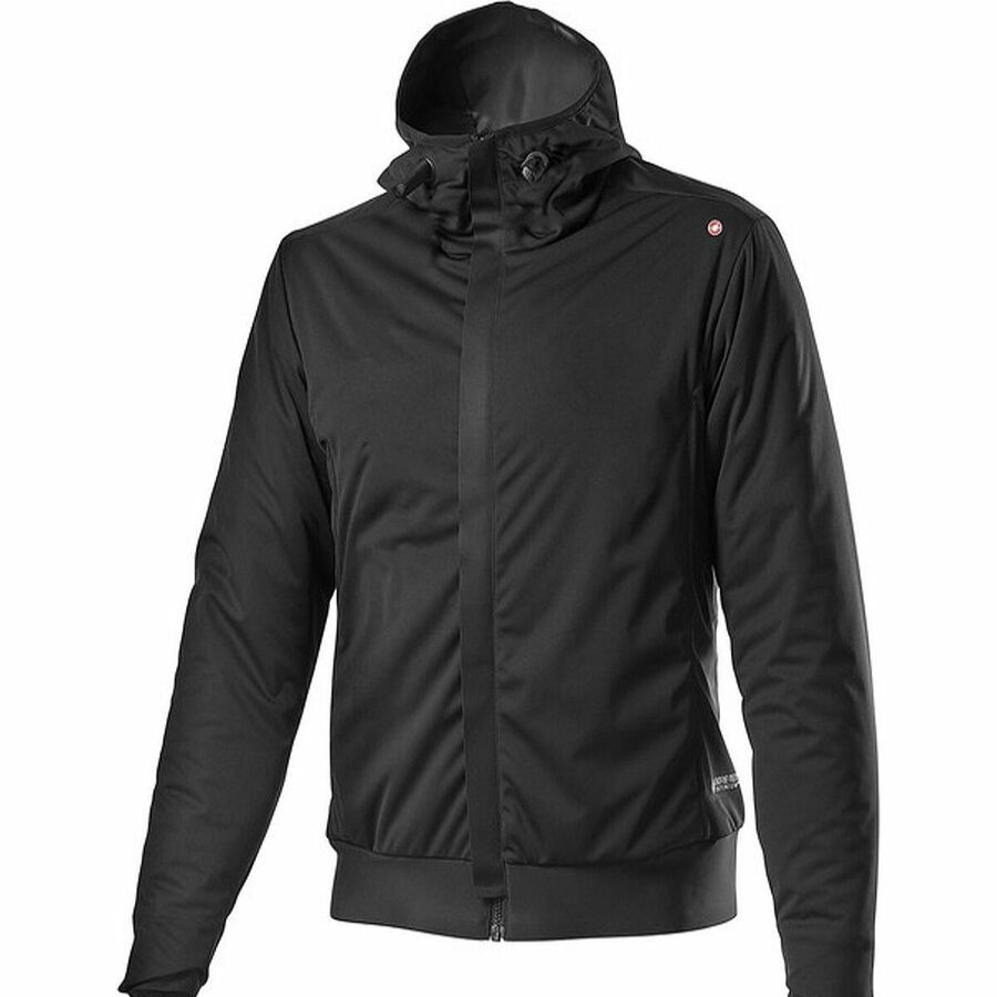 Bike Apparel * | Castelli Special Offers Alpha Mc Studio Jacket Men'S Light Black