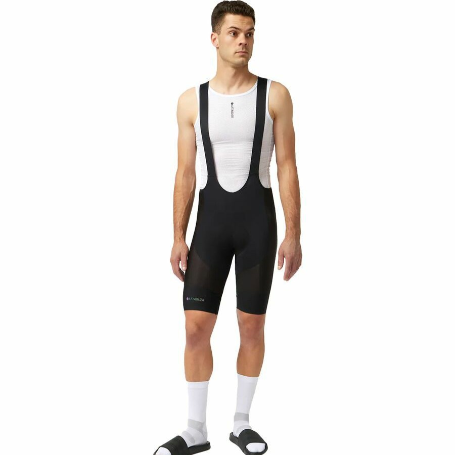 Bike Apparel * | Attaquer Latest Race Ultra Bib Short Men'S Black