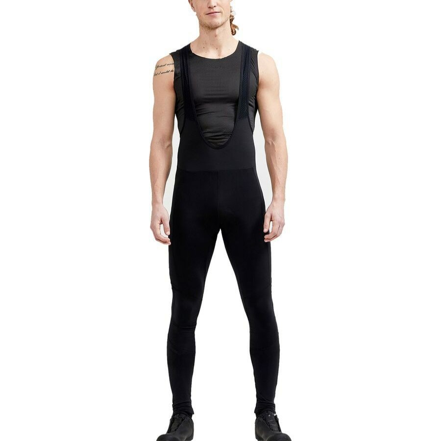 Bike Apparel * | Craft Crazy Deals Core Bike Subz Wind Bib Tight Men'S Black