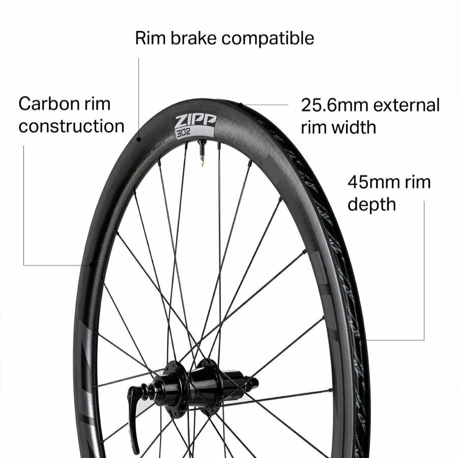 Bike Components * | 302 Carbon Wheel Tubeless Zipp Bestsellers