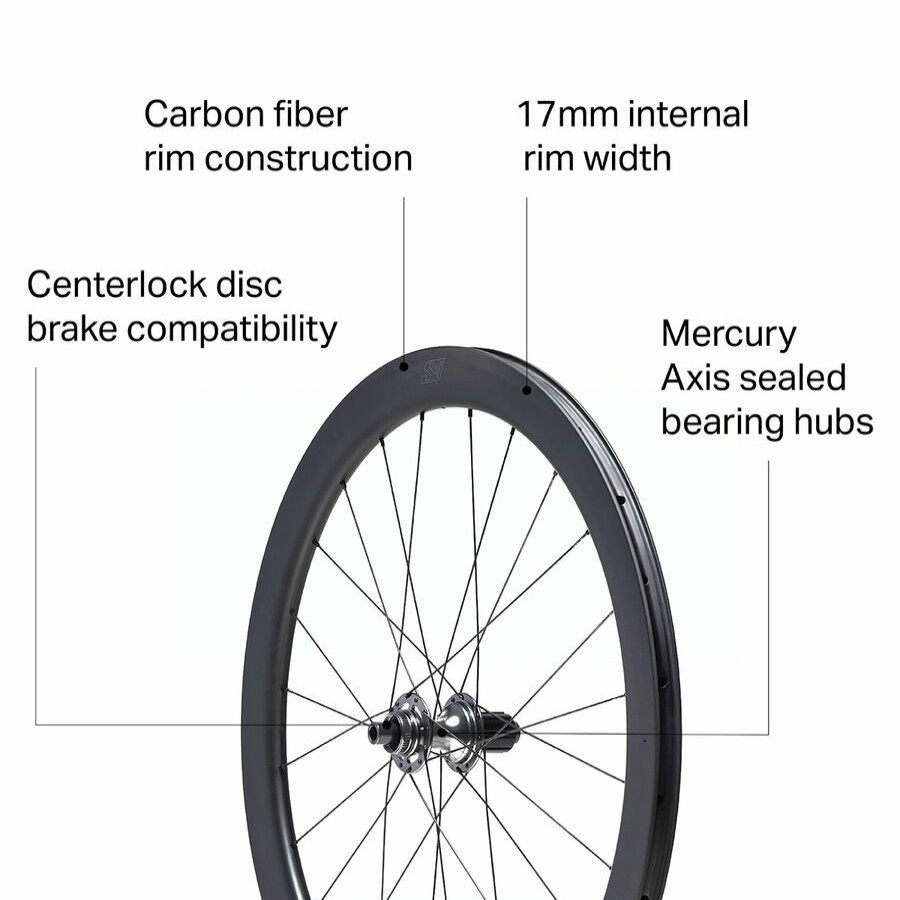 Bike Components * | Mercury Wheels Best Choice S5 Disc Wheelset Tubeless