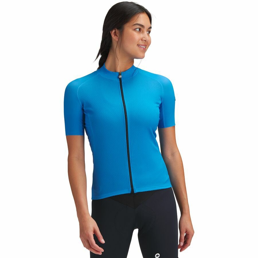 Bike Apparel * | Assos Shop Uma Gt C2 Summer Short-Sleeve Jersey Women'S Cyberblue