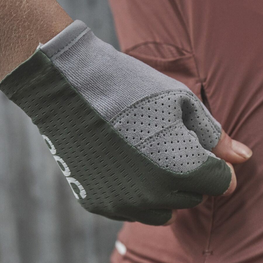 Road Bike Gloves * | Poc Sale Agile Short Glove Men'S Epidote Green