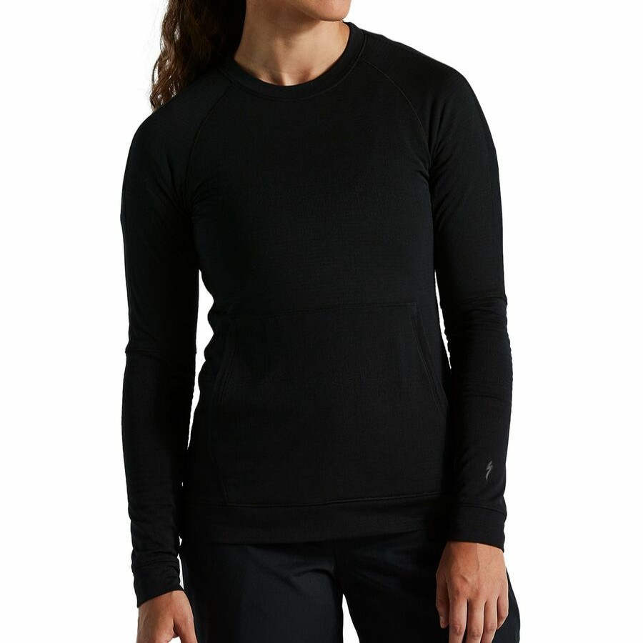 Bike Apparel * | Specialized Latest Fashion Trail-Series Thermal Long-Sleeve Jersey Women'S Black