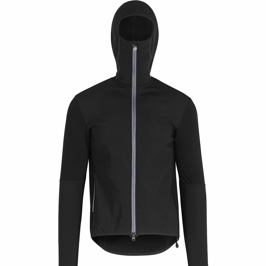 Bike Apparel * | Assos Hot Sale Trail Winter Softshell Jacket Men'S Blackseries