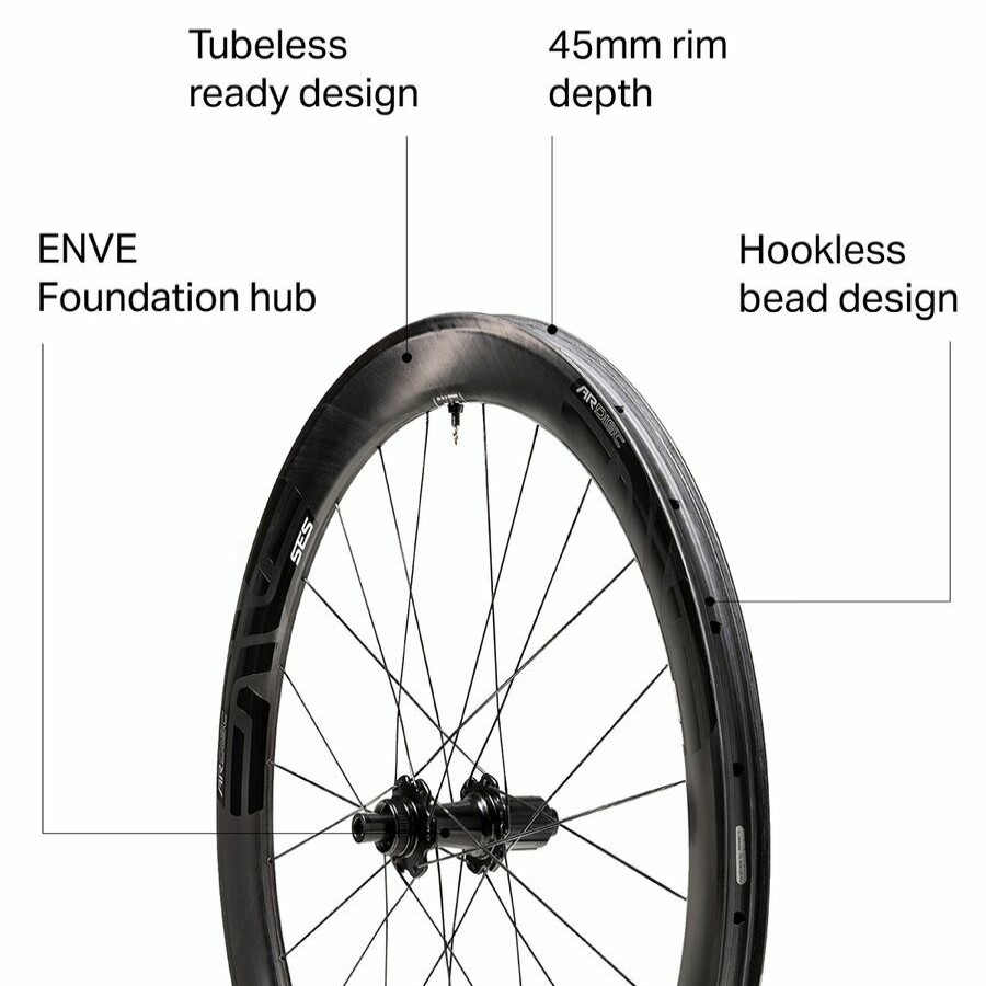 Bike Components * | 45 Disc Wheelset Tubeless Enve Reliable Quality