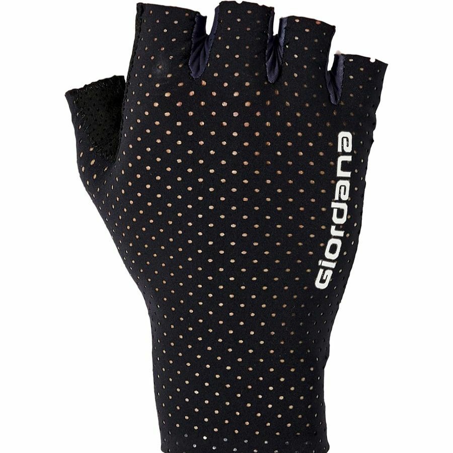 Road Bike Gloves * | Aero Lyte Glove Men'S Giordana Quality Guarantee Black/Titanium