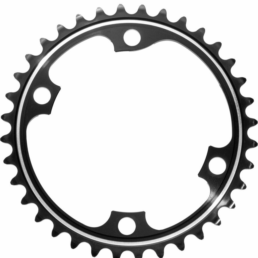 Bike Components * | Shimano Wholesale Dura-Ace R9100 Chainring Black