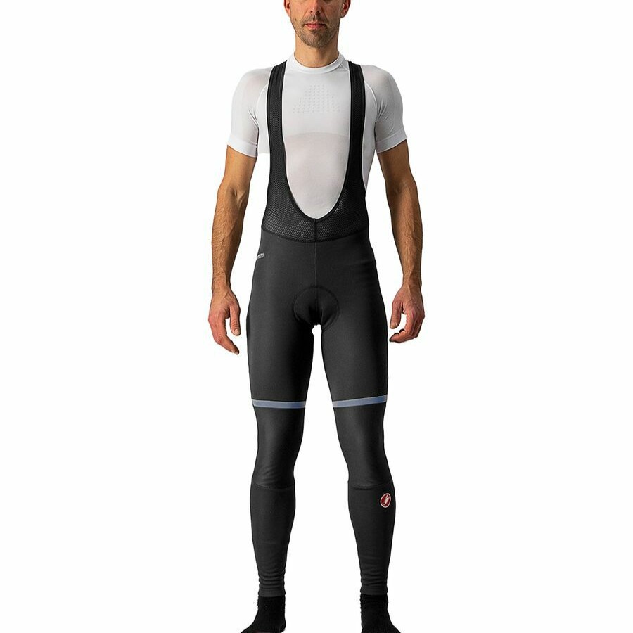 Bike Apparel * | Castelli New Arrivals Polare 3 Bib Tight Men'S Black