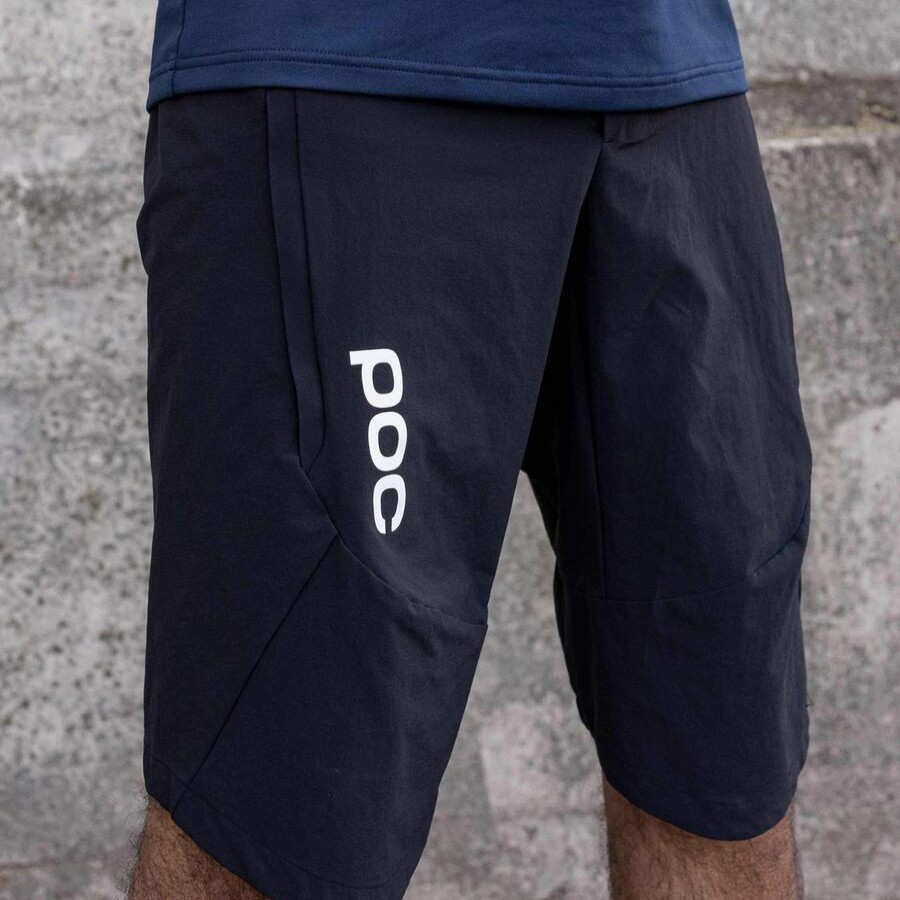 Bike Apparel * | Poc New Velocity Short Men'S Uranium Black