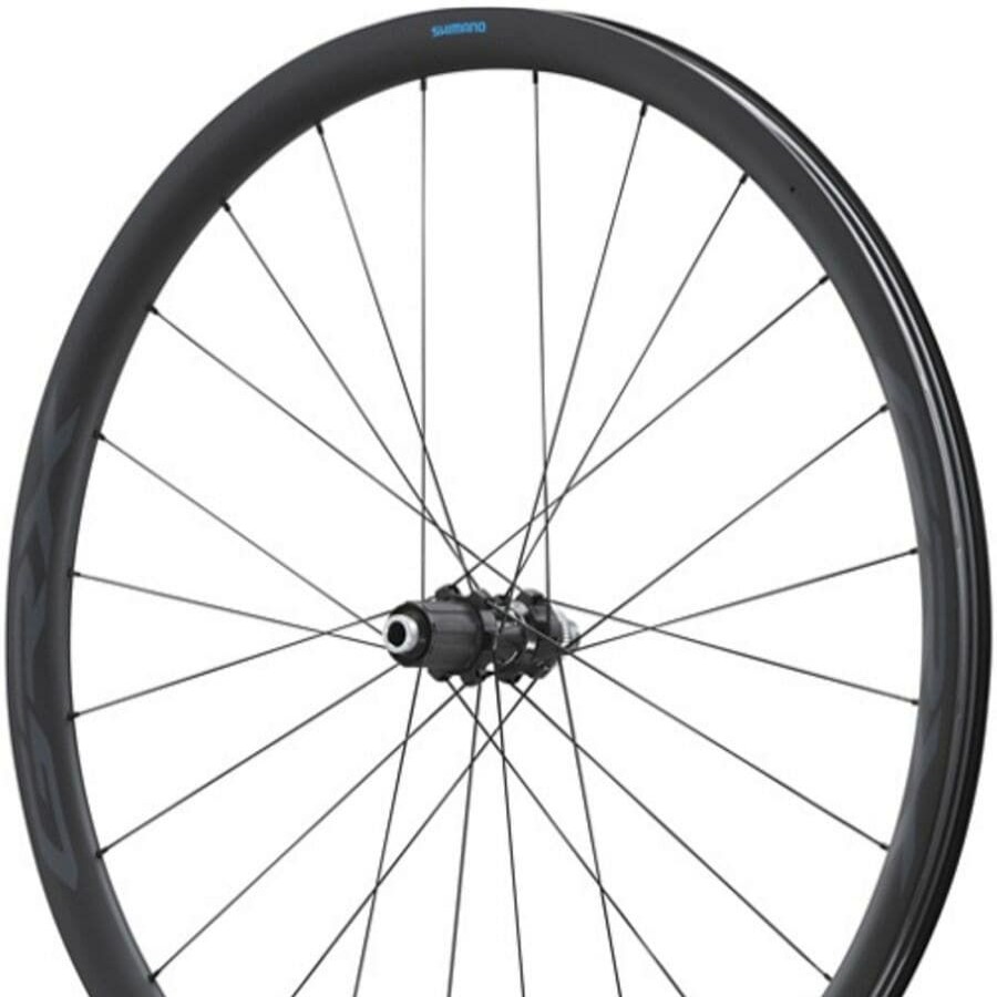 Bike Components * | Shimano Wholesale Grx Wh-Rx870 Carbon Gravel Wheel Tubeless Black