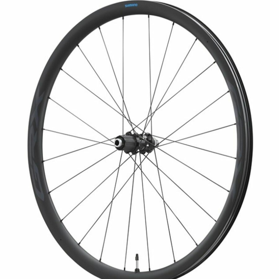 Bike Components * | Shimano Wholesale Grx Wh-Rx870 Carbon Gravel Wheel Tubeless Black