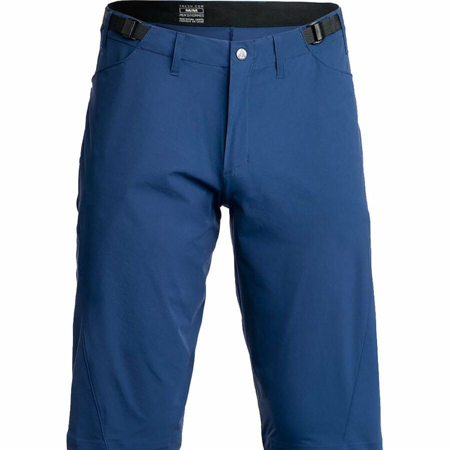 Bike Apparel * | 7Mesh Industries Latest Farside Long Short Men'S Cadet Blue