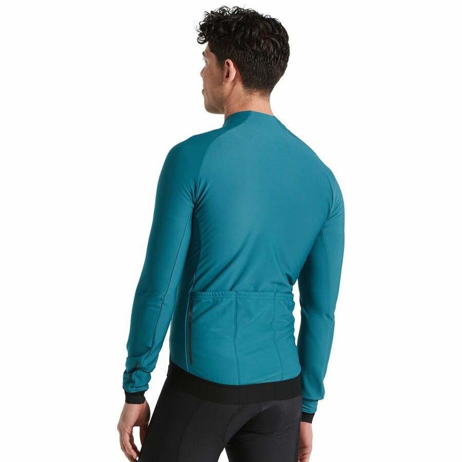 Bike Apparel * | Specialized Hot Sale Sl Expert Thermal Long-Sleeve Jersey Men'S Black