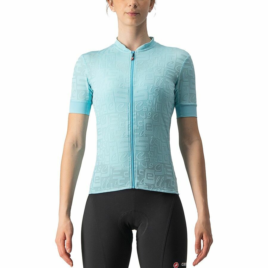 Bike Apparel * | Castelli Discount Sale Promessa Jacquard Jersey Women'S