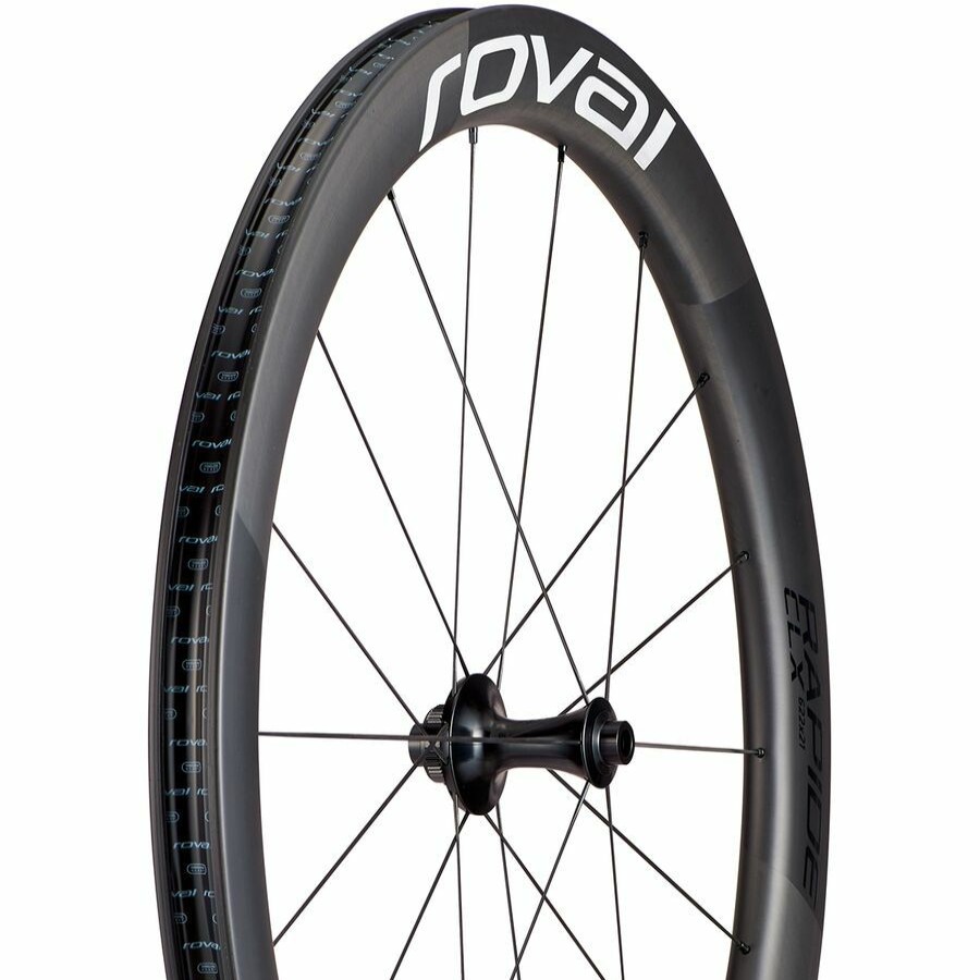 Bike Components * | Roval Crazy Deals Rapide Clx Ii Wheel Satin Carbon/Gloss White