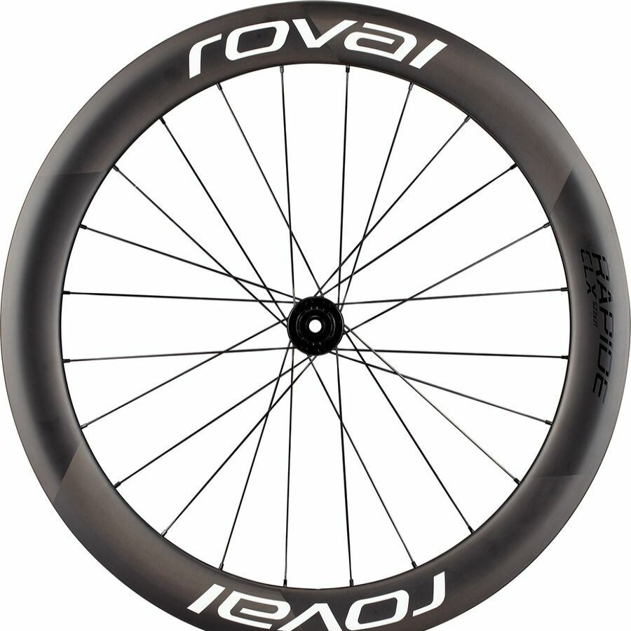 Bike Components * | Roval Crazy Deals Rapide Clx Ii Wheel Satin Carbon/Gloss White