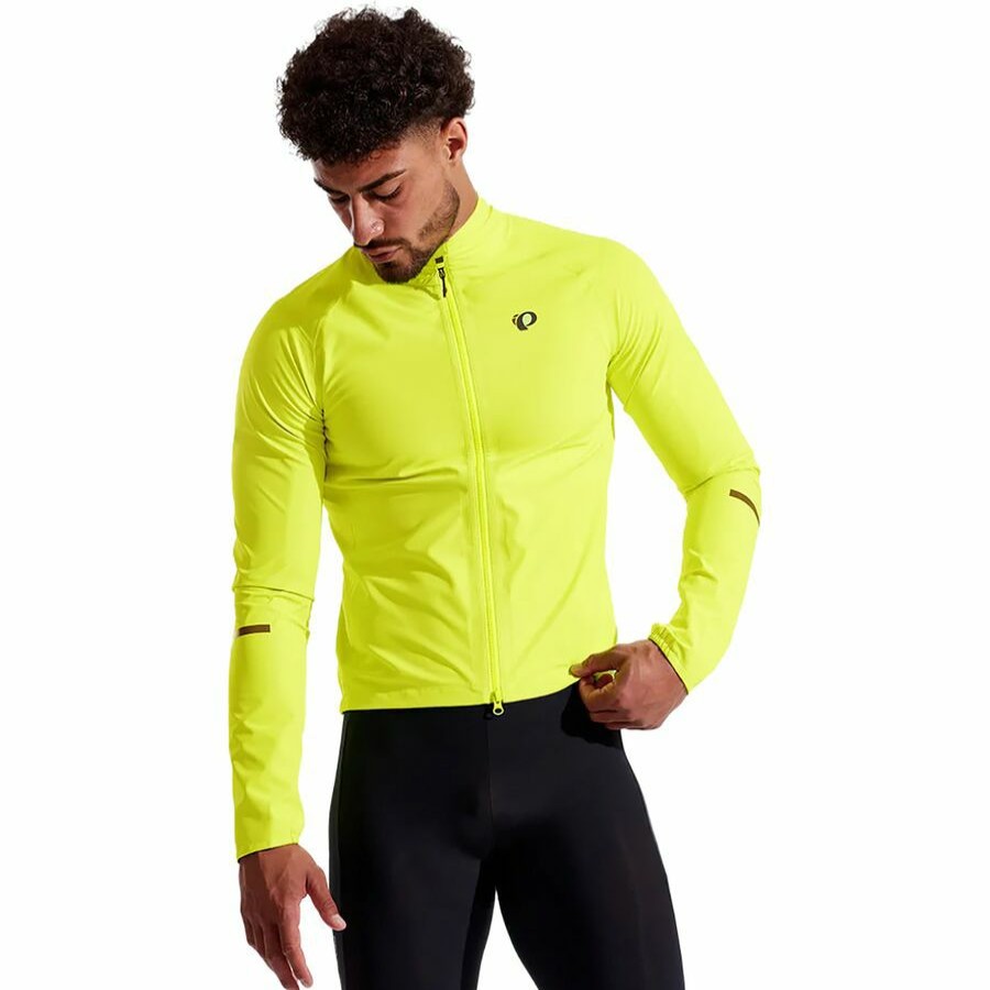 Bike Apparel * | Pearl Izumi Lower Prices Attack Wxb Jacket Men'S Screaming Yellow