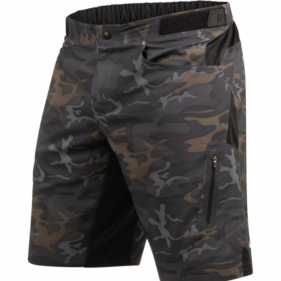 Bike Apparel * | Zoic Quality Guarantee Ether 9 Camo Short Men'S