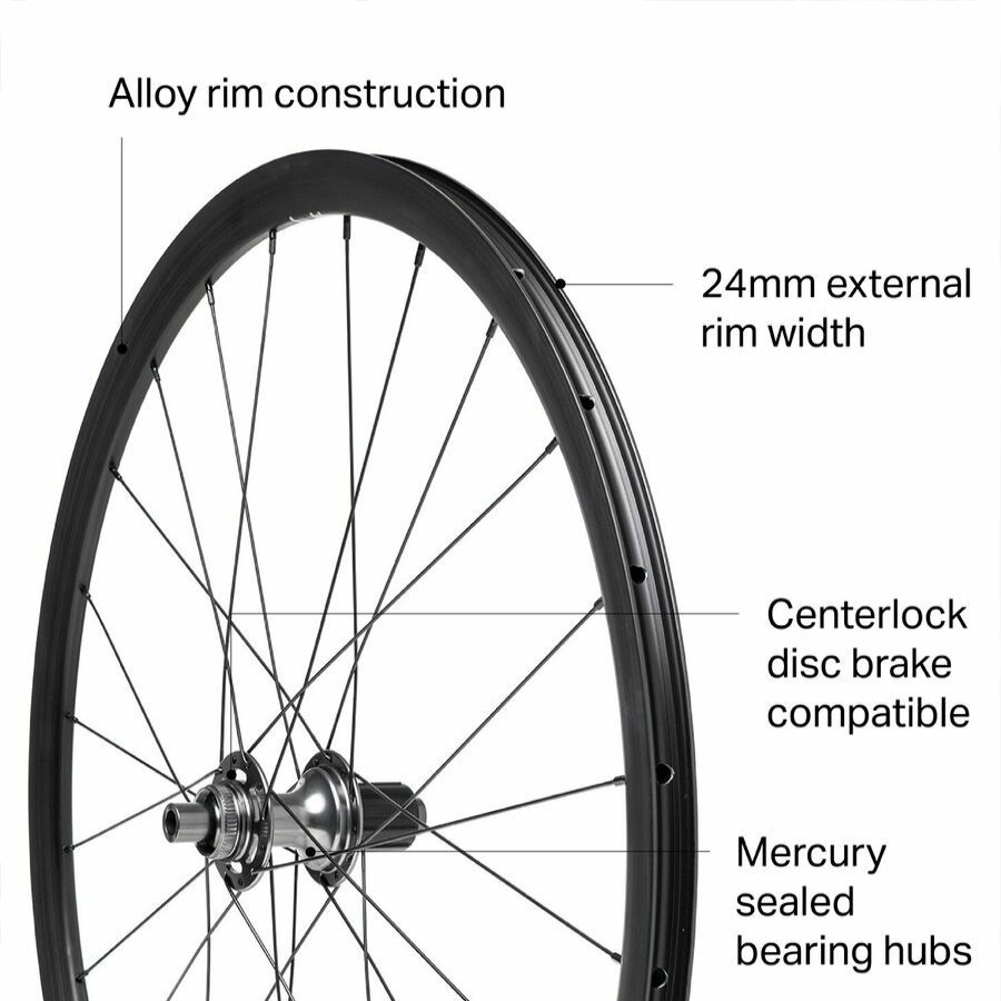 Bike Components * | Mercury Wheels Lower Prices M1 Disc Brake Wheelset Clincher