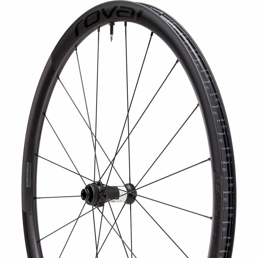 Bike Components * | Roval New Arrivals Alpinist Cl Ii Wheel Satin Carbon/Gloss Black