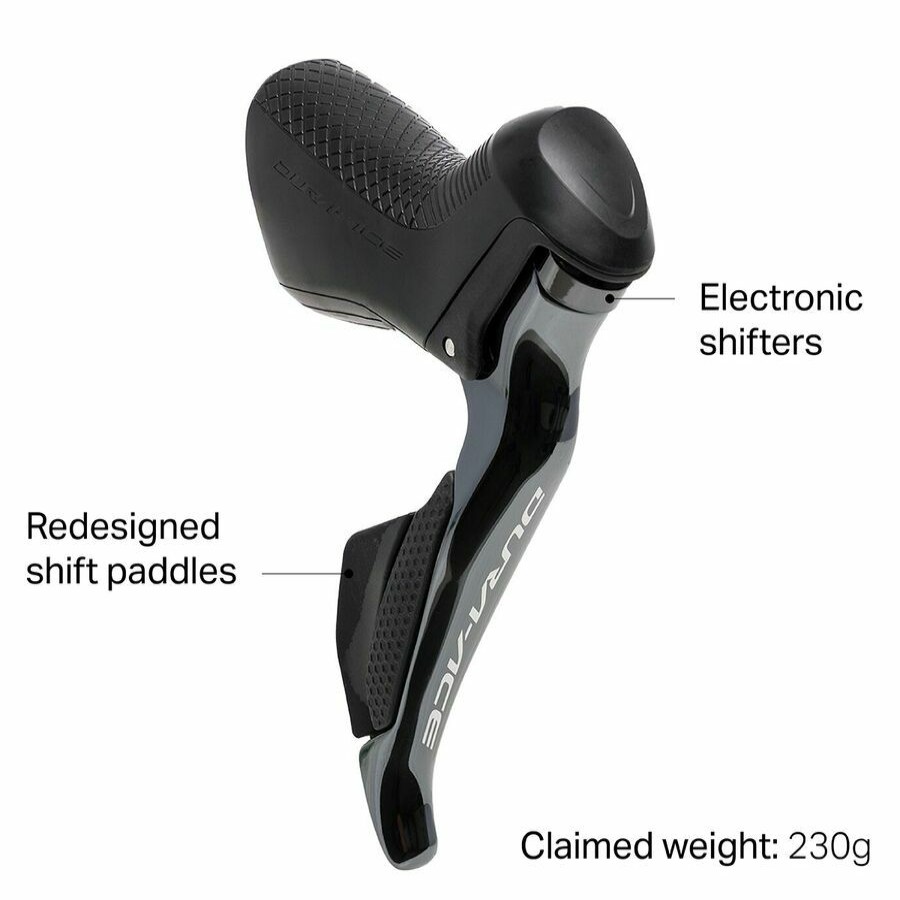 Bike Components * | Shimano Reliable Quality Dura-Ace Di2 St-R9150 11-Speed Shifters Black