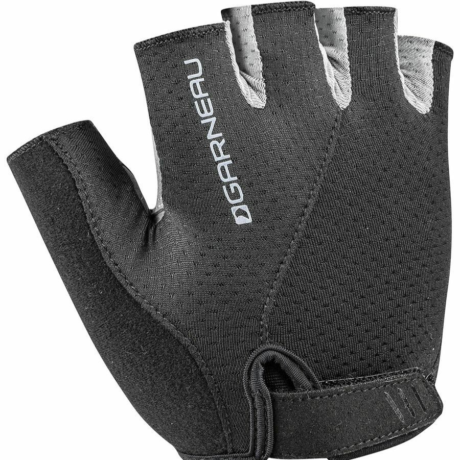 Road Bike Gloves * | Louis Garneau Opening Sales Air Gel Ultra Glove Women'S Black