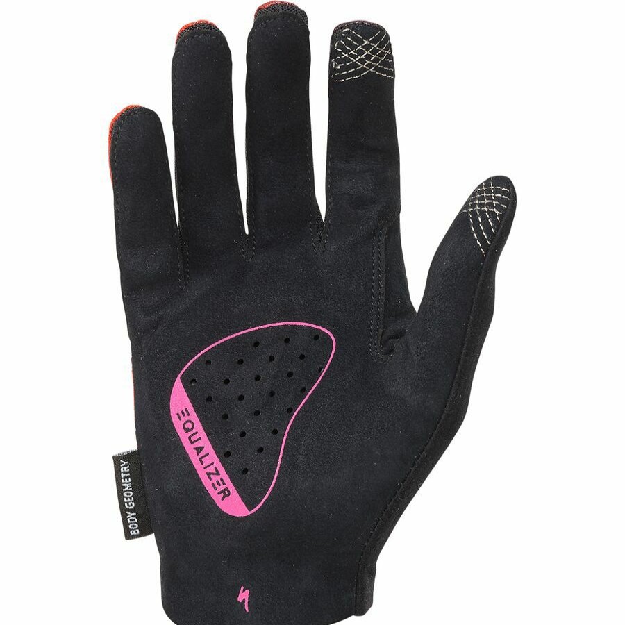 Road Bike Gloves * | Specialized Discount Store Body Geometry Grail Long Finger Glove Women'S Black