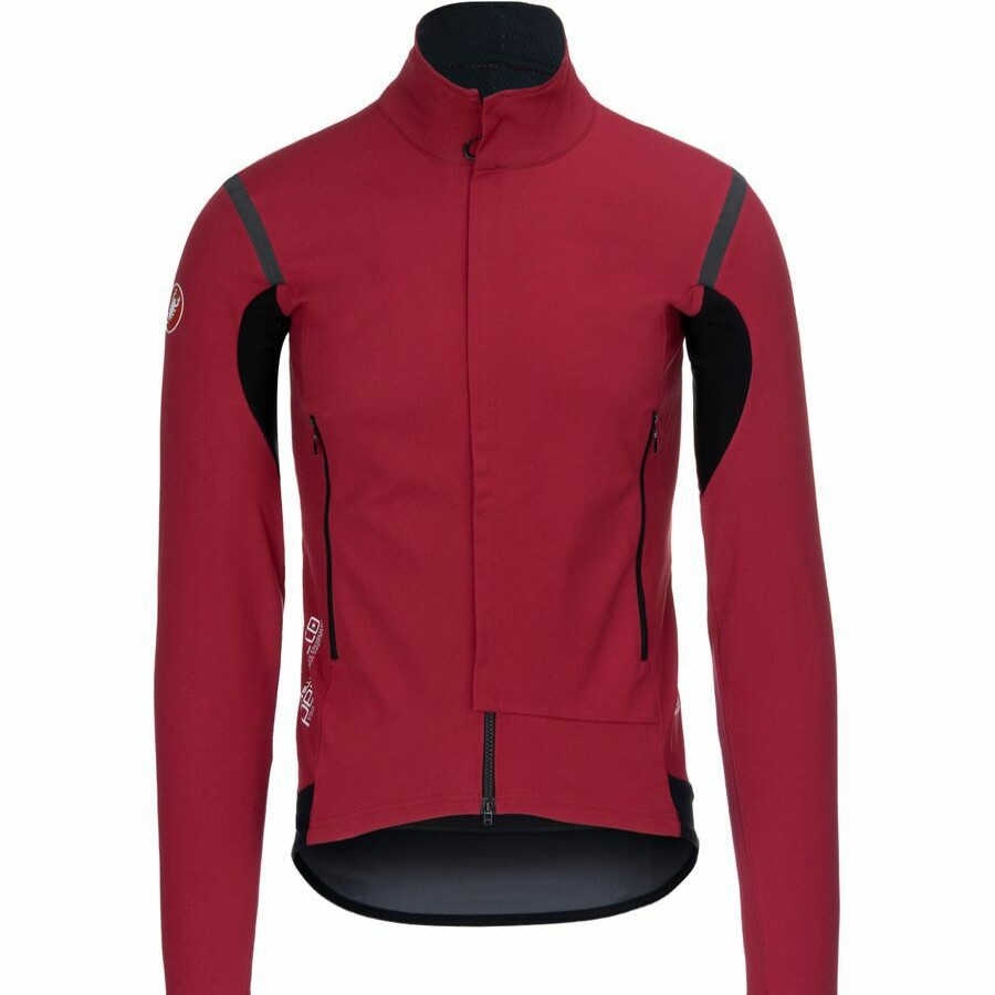 Bike Apparel * | Castelli Wholesale Perfetto Ros 2 Limited Edition Jacket Men'S Pro Red Outer/Black Reflex Tape