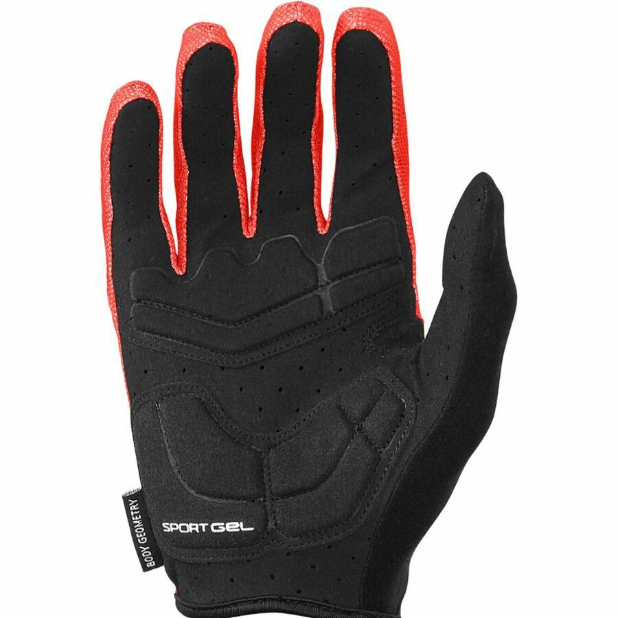 Road Bike Gloves * | Specialized Quality Guarantee Body Geometry Sport Gel Long Finger Glove Men'S