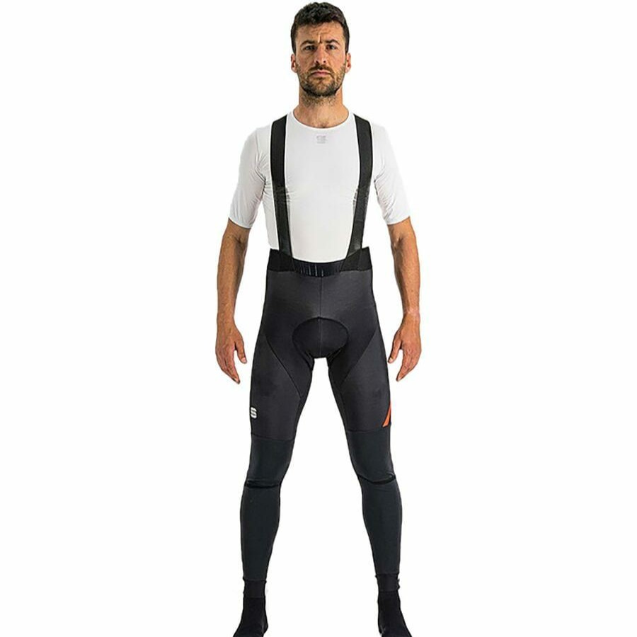 Bike Apparel * | Fiandre Bib Tight Men'S Sportful New Arrivals Black