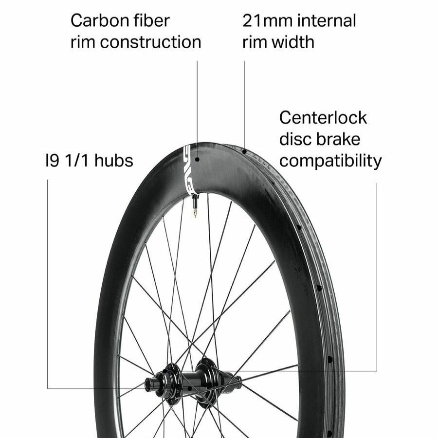 Bike Components * | 65 Disc Industry Nine 1/1 Wheelset Tubeless Enve Fire Sale