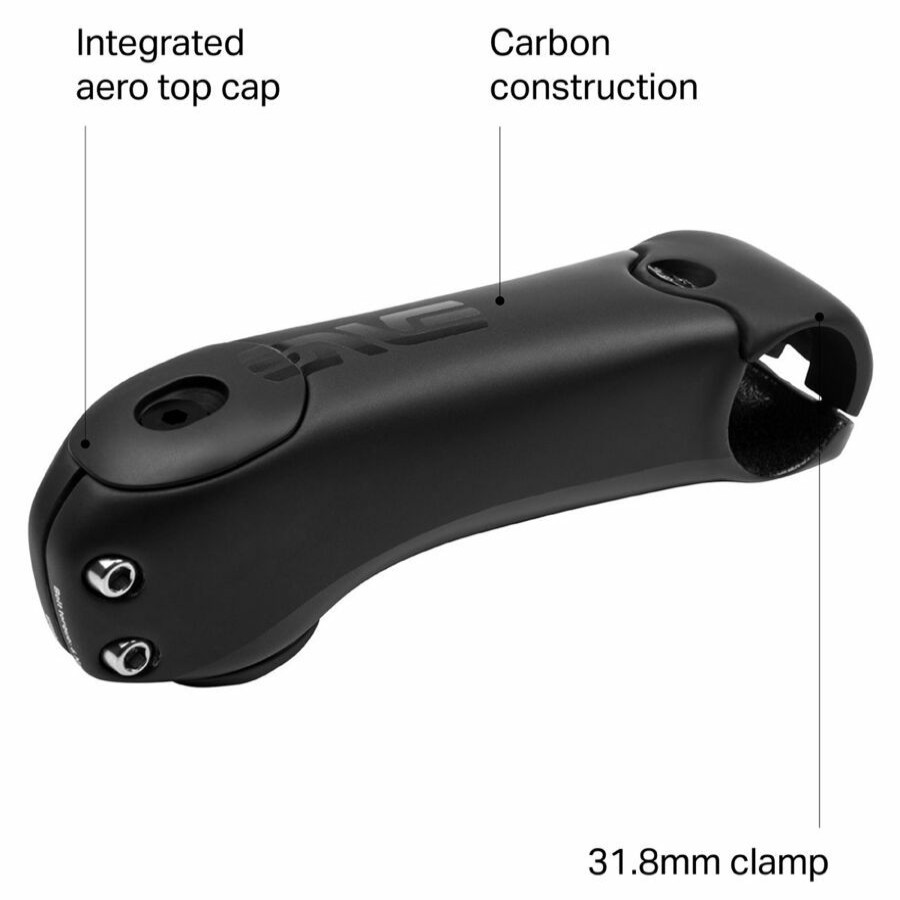 Bike Components * | Ses Aero Road Stem Enve Fire Sale Black