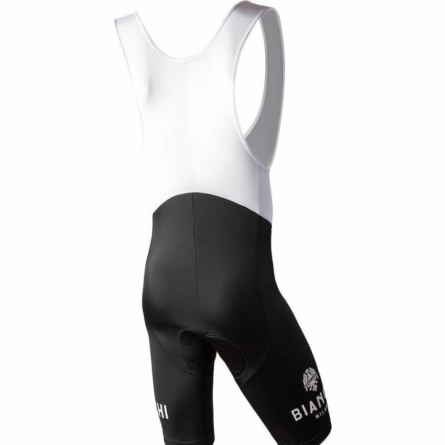 Bike Apparel * | Bianchi Milano Online Discount Legend Bib Short Men'S Black