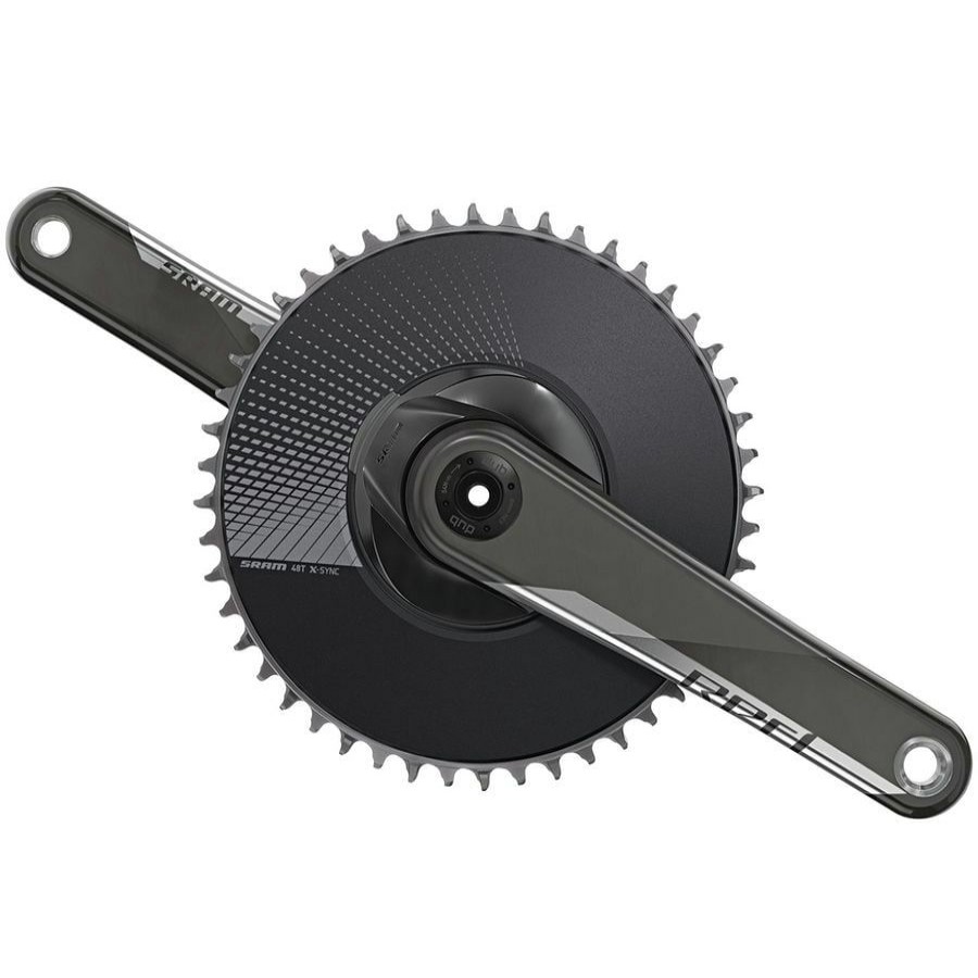 Bike Components * | Sram Flash Sale Red Axs 1 Dub 12-Speed Aero Power Meter Crankset