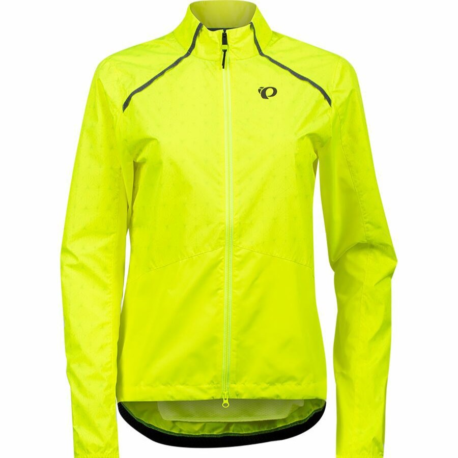 Bike Apparel * | Pearl Izumi Opening Sales Bioviz Barrier Jacket Women'S Black/Reflective Deco