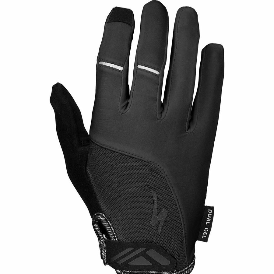 Road Bike Gloves * | Specialized Popular Body Geometry Dual-Gel Long Finger Glove Women'S